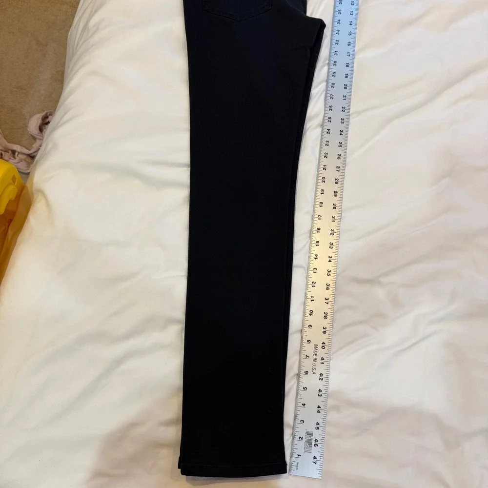 Joes Jeans Mens Slim Fit Black Pants Size 33 High Stretch Tapered Leg